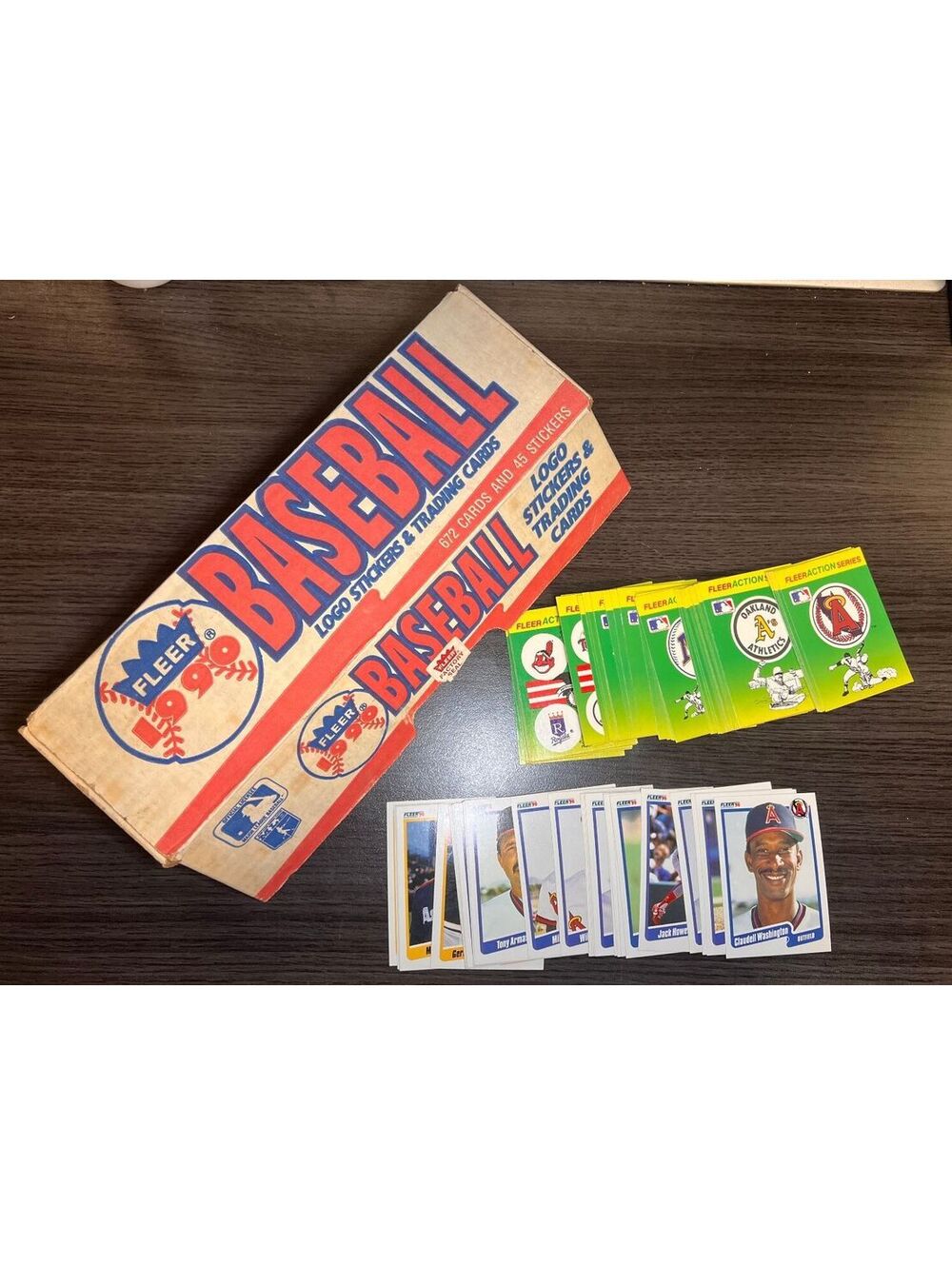1990 Fleer Baseball Factory Set Open Box Vintage Rookie Sosa